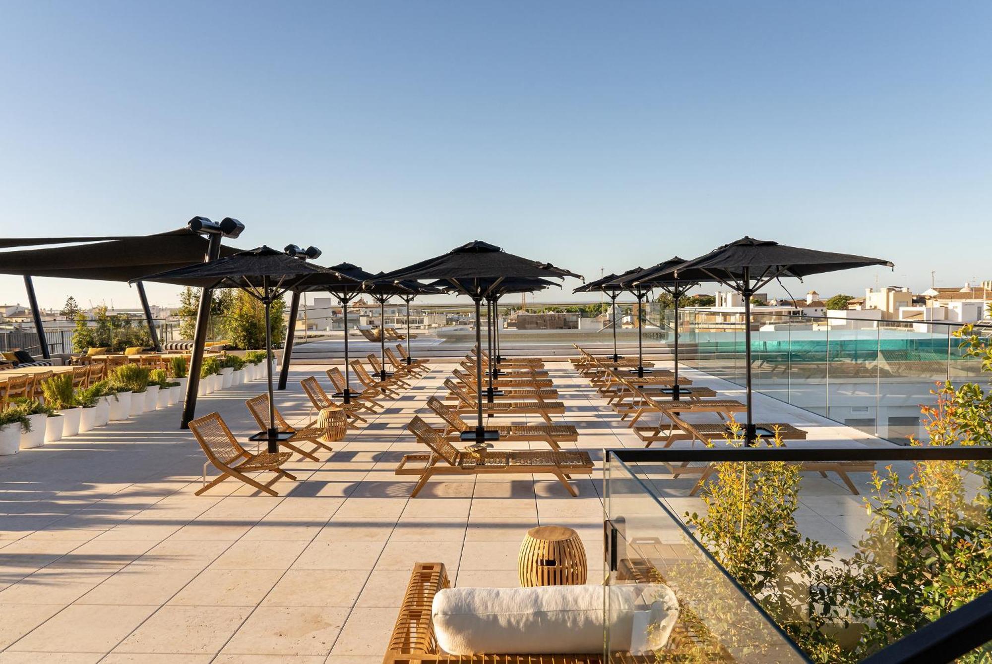 3Hb Faro 호텔 외부 사진 The rooftop terrace