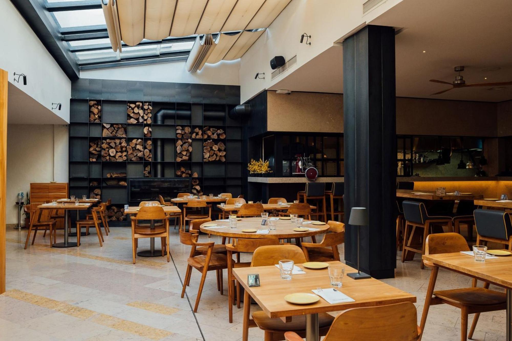 3Hb Faro 호텔 외부 사진 Interior of the restaurant