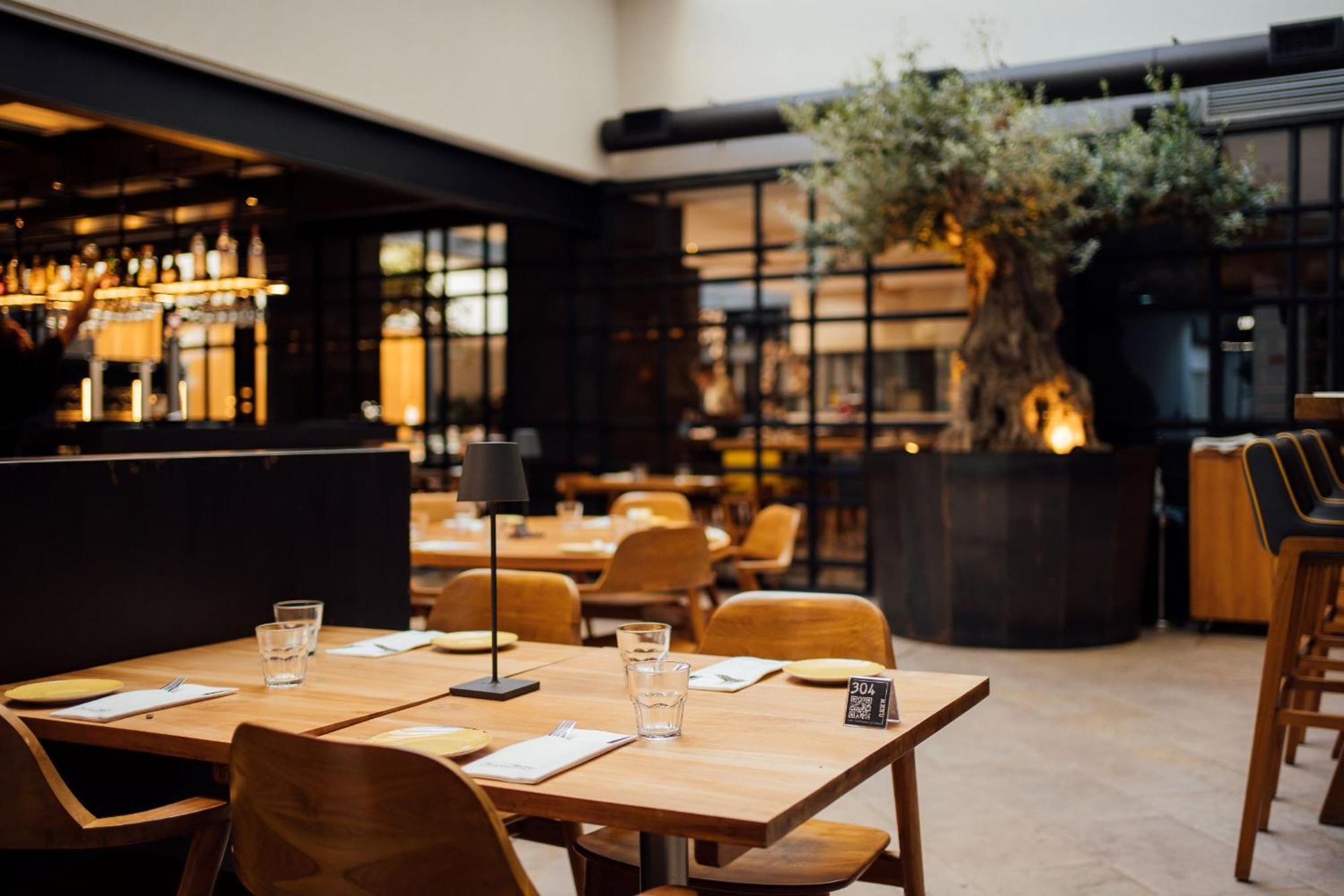 3Hb Faro 호텔 외부 사진 Interior of the restaurant